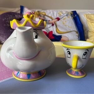 Beauty and the Beast tea set